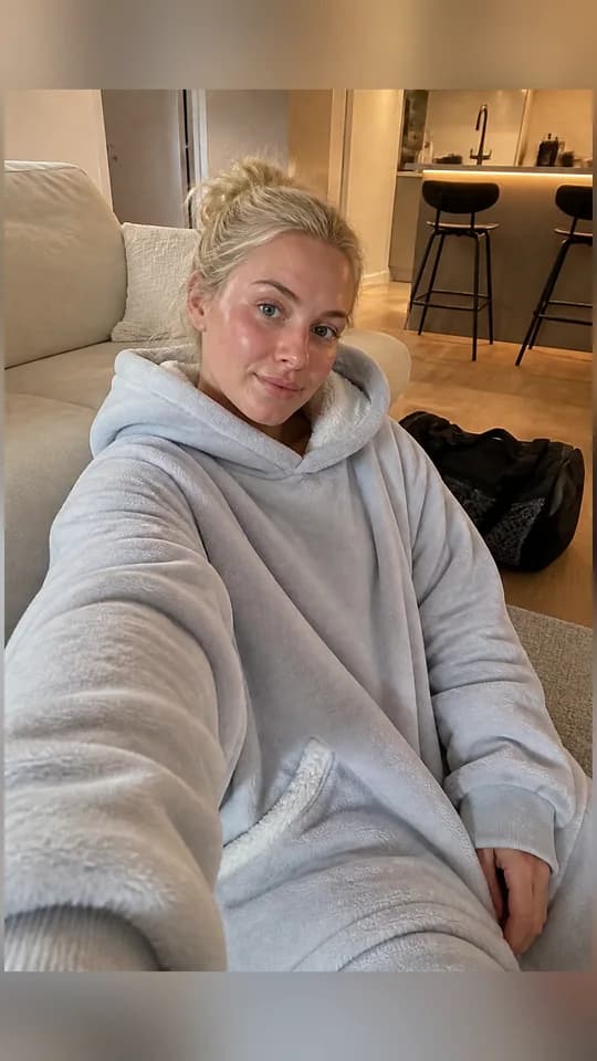 Customer photo with a Wohlflausch blanket