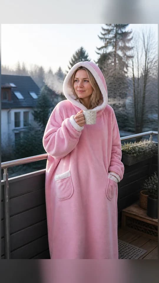 Customer photo with a Wohlflausch blanket