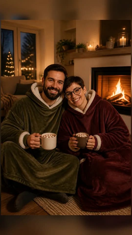 Customer photo with a Wohlflausch blanket