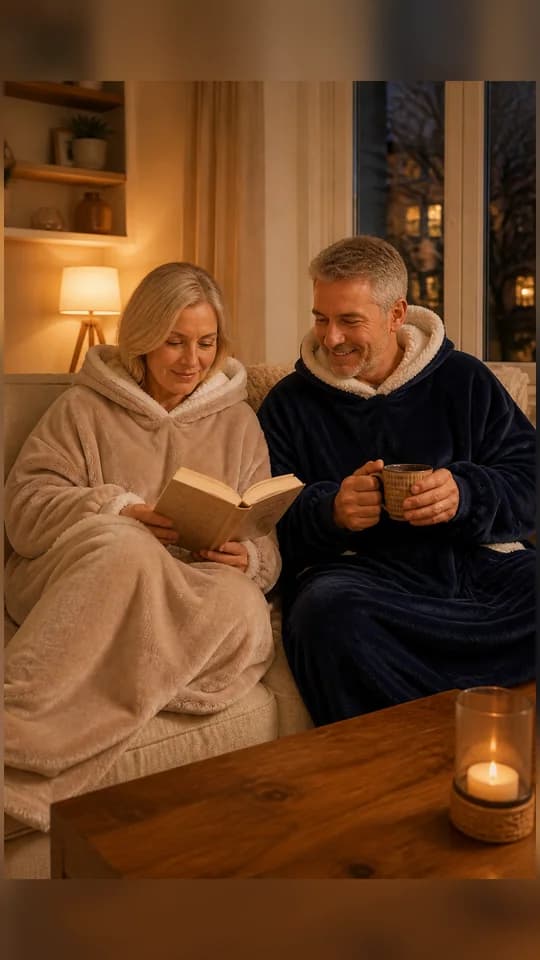 Customer photo with a Wohlflausch blanket